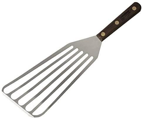 Lamson Jumbo Fish Spatula Walnut-Accessories-LamsonSharp-Carbon Knife Co