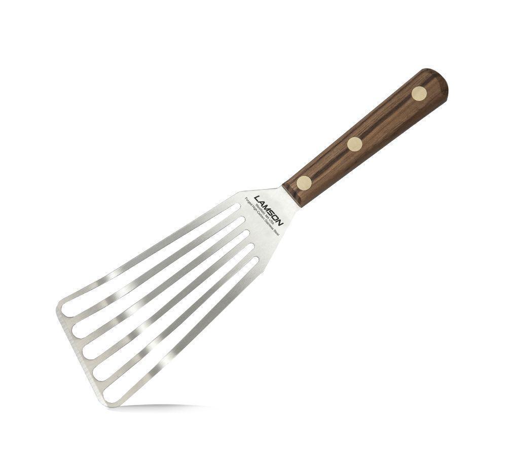 Lamson Left Handed Fish Spatula Walnut-Accessories-LamsonSharp-Carbon Knife Co