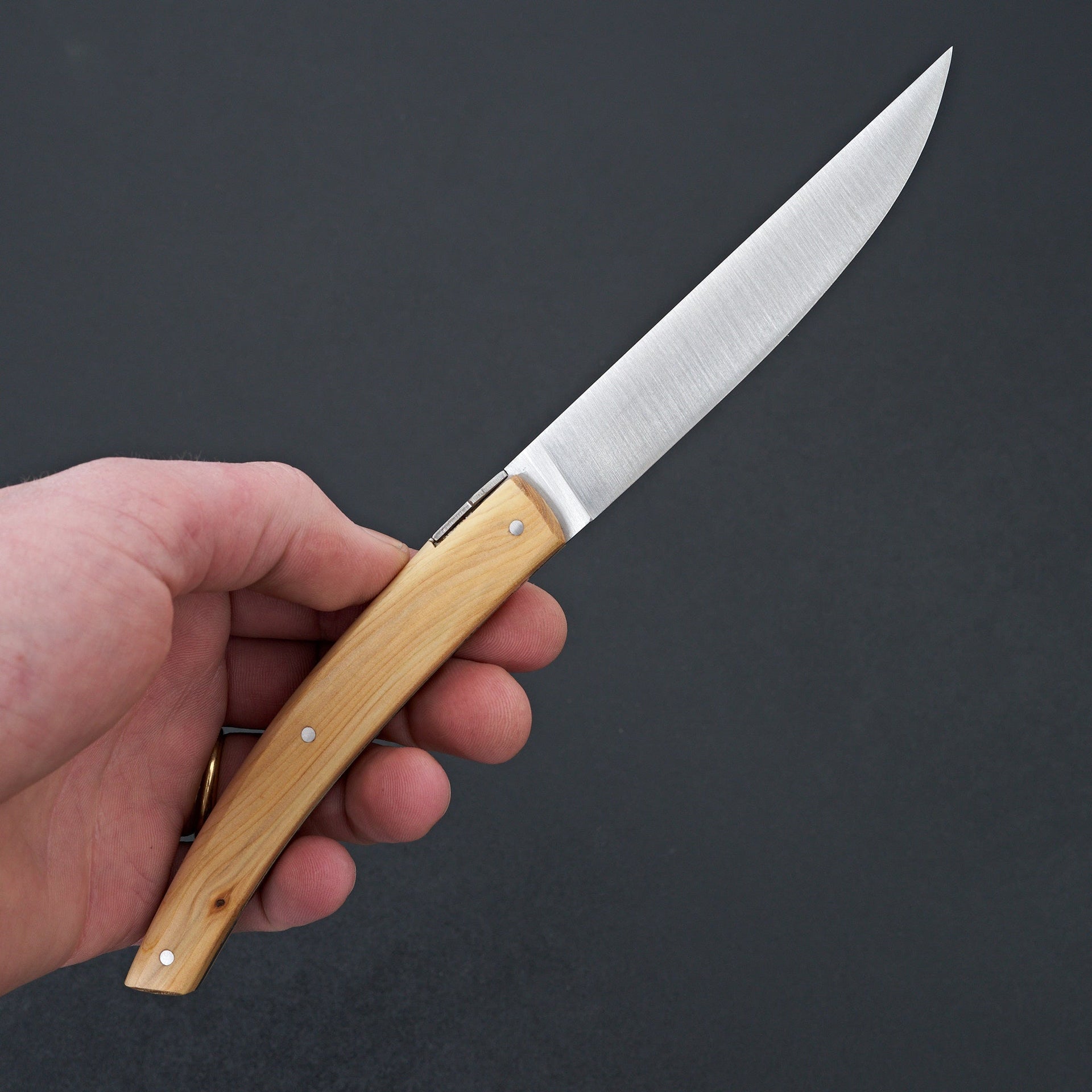 Le Thiers Pirou Juniper 6 Piece Table Knife Set-Knife-K Sabatier-Carbon Knife Co