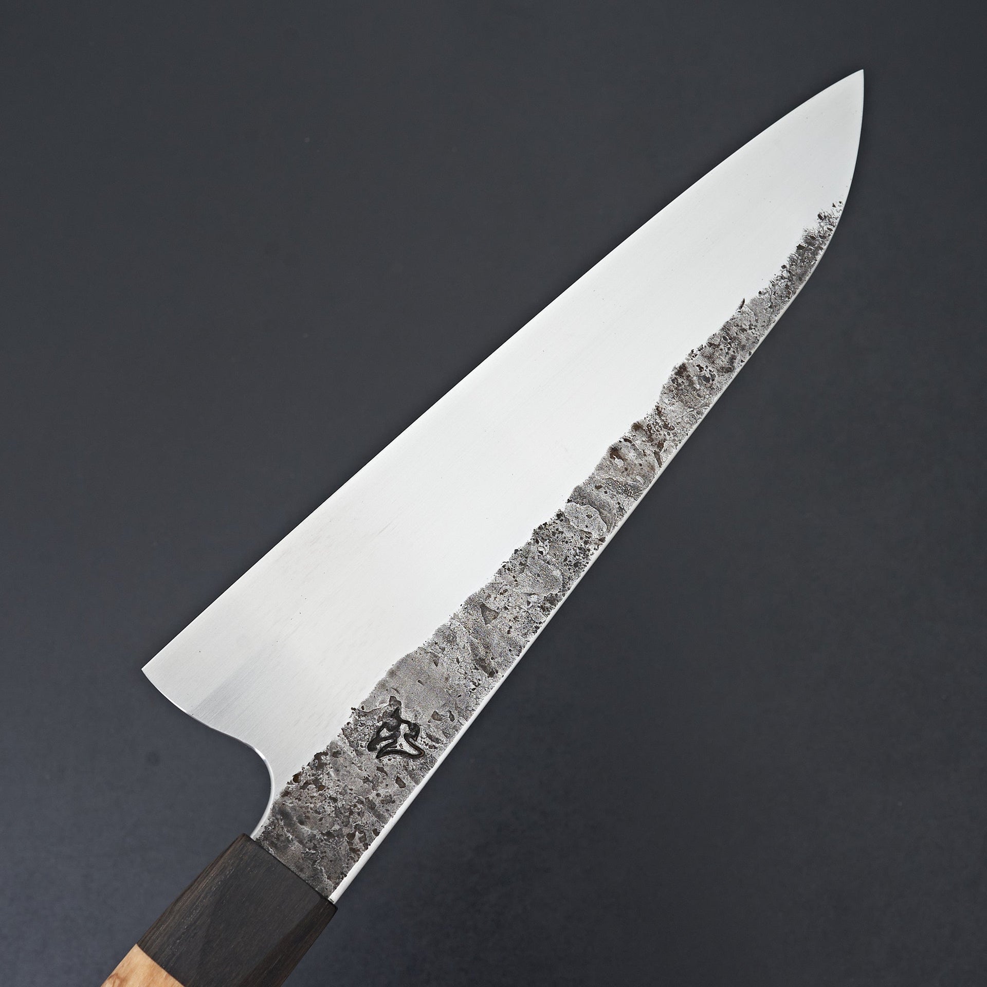 Lew Griffin S-Grind Curly Birchwood Gyuto 235mm-Knife-Lew Griffin-Carbon Knife Co