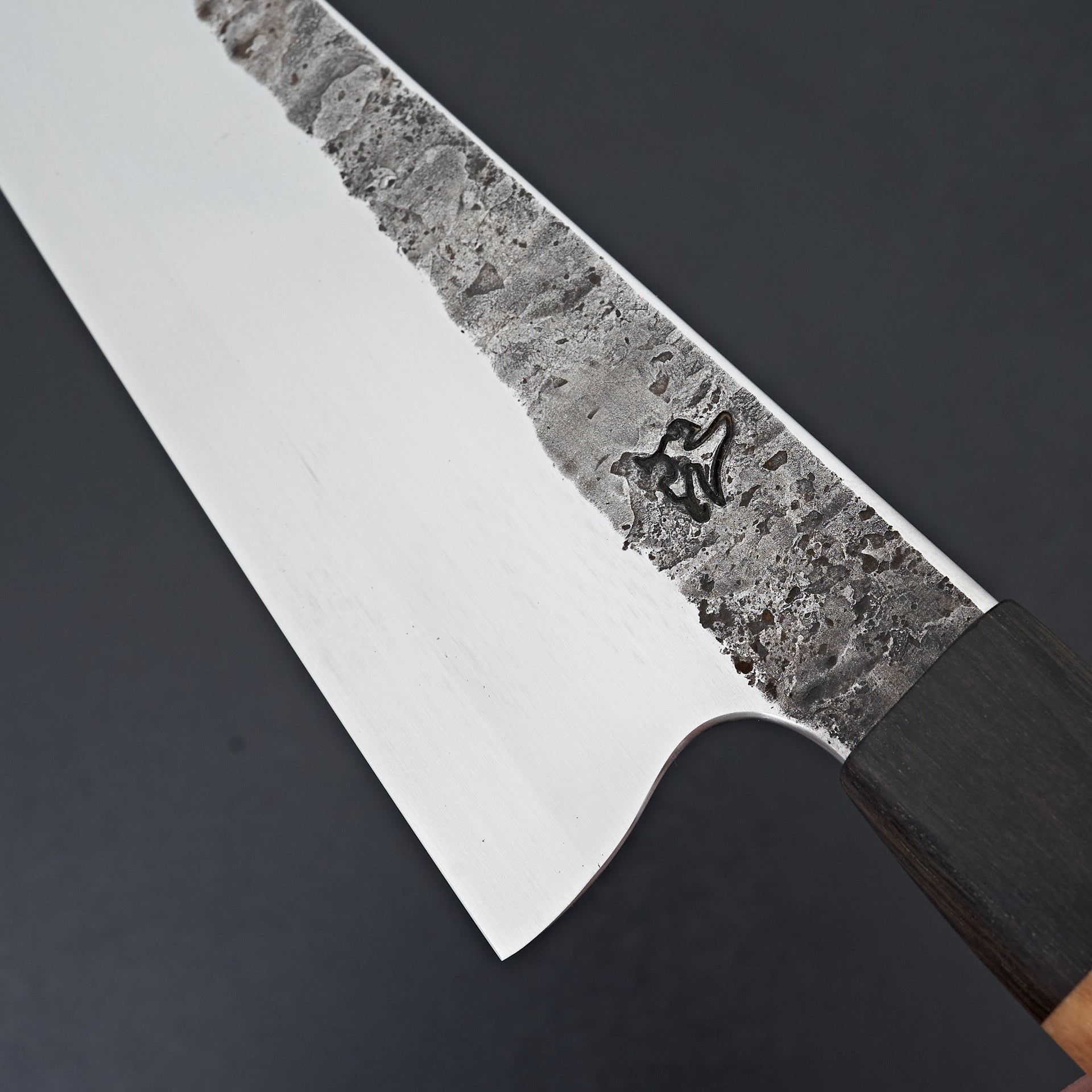 Lew Griffin S-Grind Curly Birchwood Gyuto 235mm-Knife-Lew Griffin-Carbon Knife Co