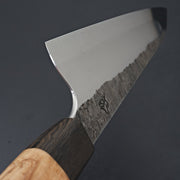 Lew Griffin S-Grind Curly Birchwood Gyuto 235mm-Knife-Lew Griffin-Carbon Knife Co