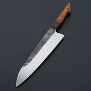 Lew Griffin S-Grind Oak Gyuto 240mm-Knife-Lew Griffin-Carbon Knife Co