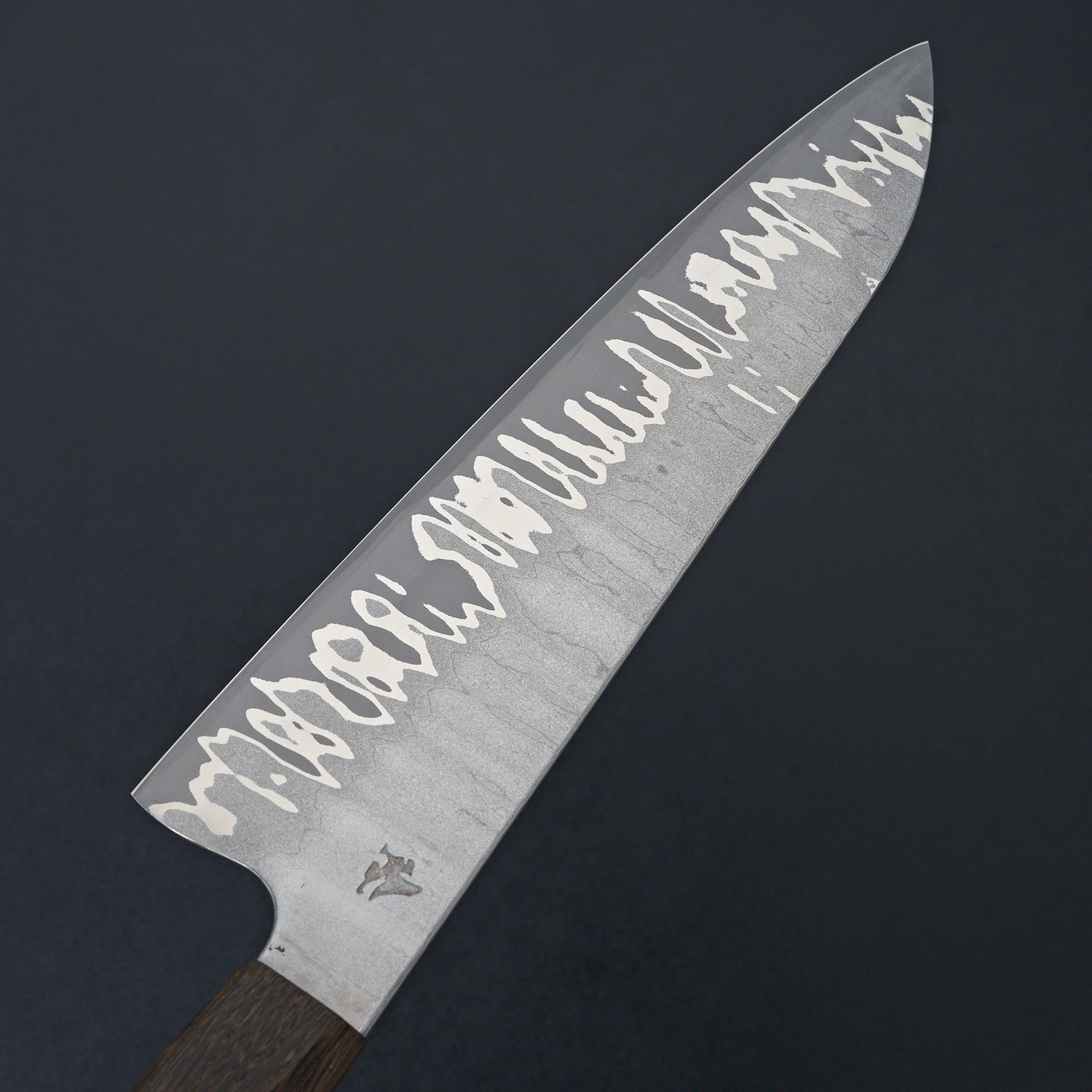 Lew Griffin S-Grind San Mai AEB-L Oak Gyuto 235mm-Knife-Lew Griffin-Carbon Knife Co