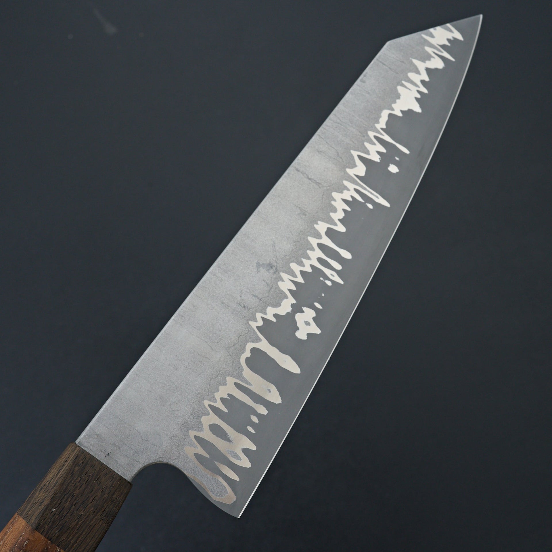 Lew Griffin S-Grind San Mai AEB-L Oak K-tip Gyuto 233mm-Knife-Lew Griffin-Carbon Knife Co