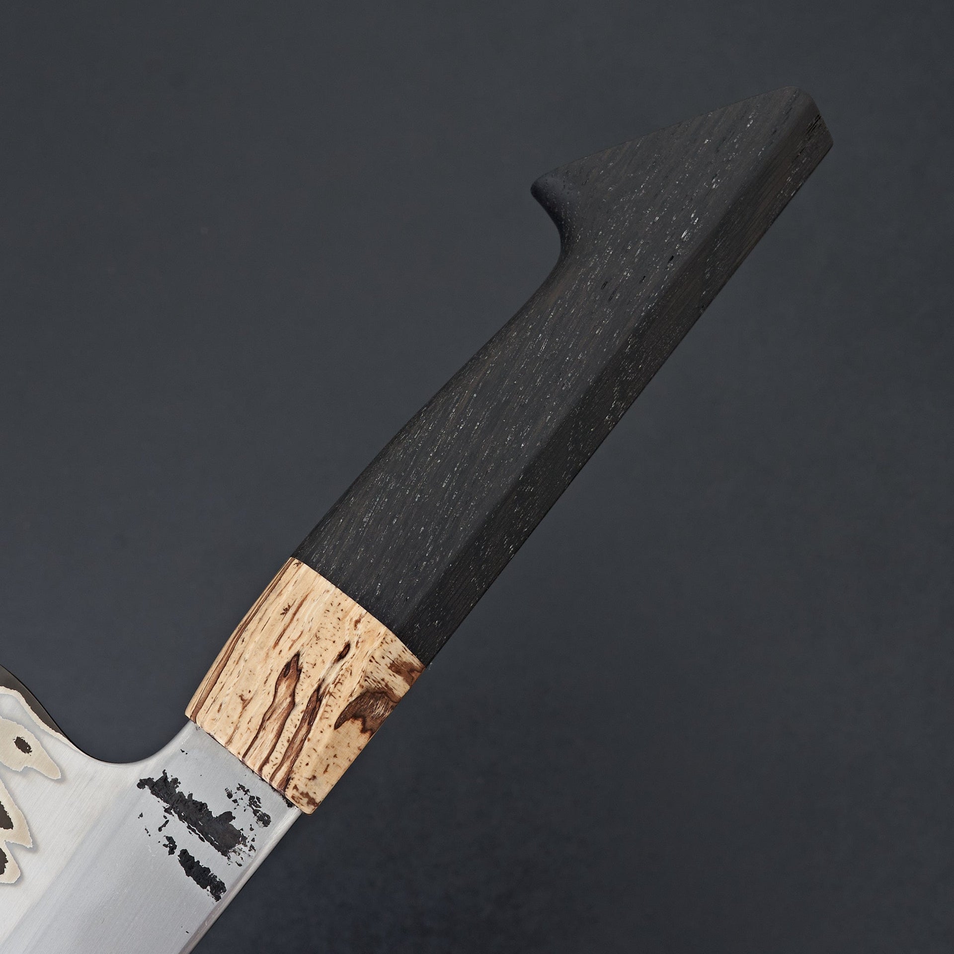 Lew Griffin San Mai Bog Oak Kiritsuke Gyuto 218mm-Knife-Lew Griffin-Carbon Knife Co