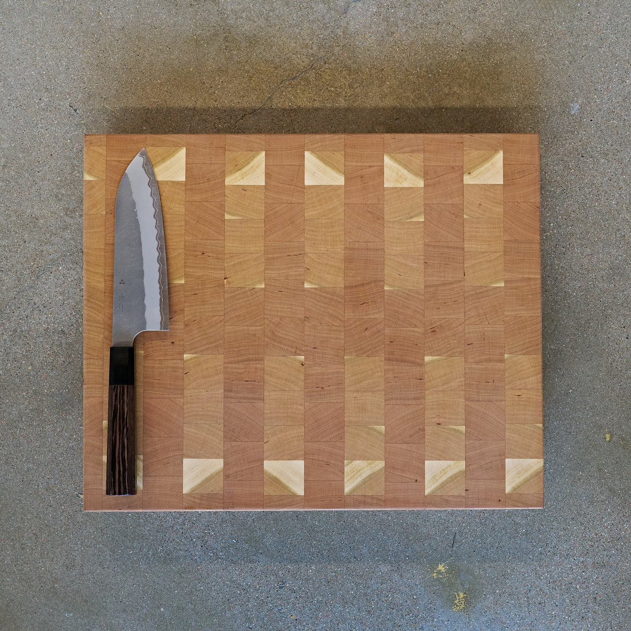 MIDST End Grain Cherry Cutting Board 13x17-Knife Accessories-Kent Townsend-Carbon Knife Co