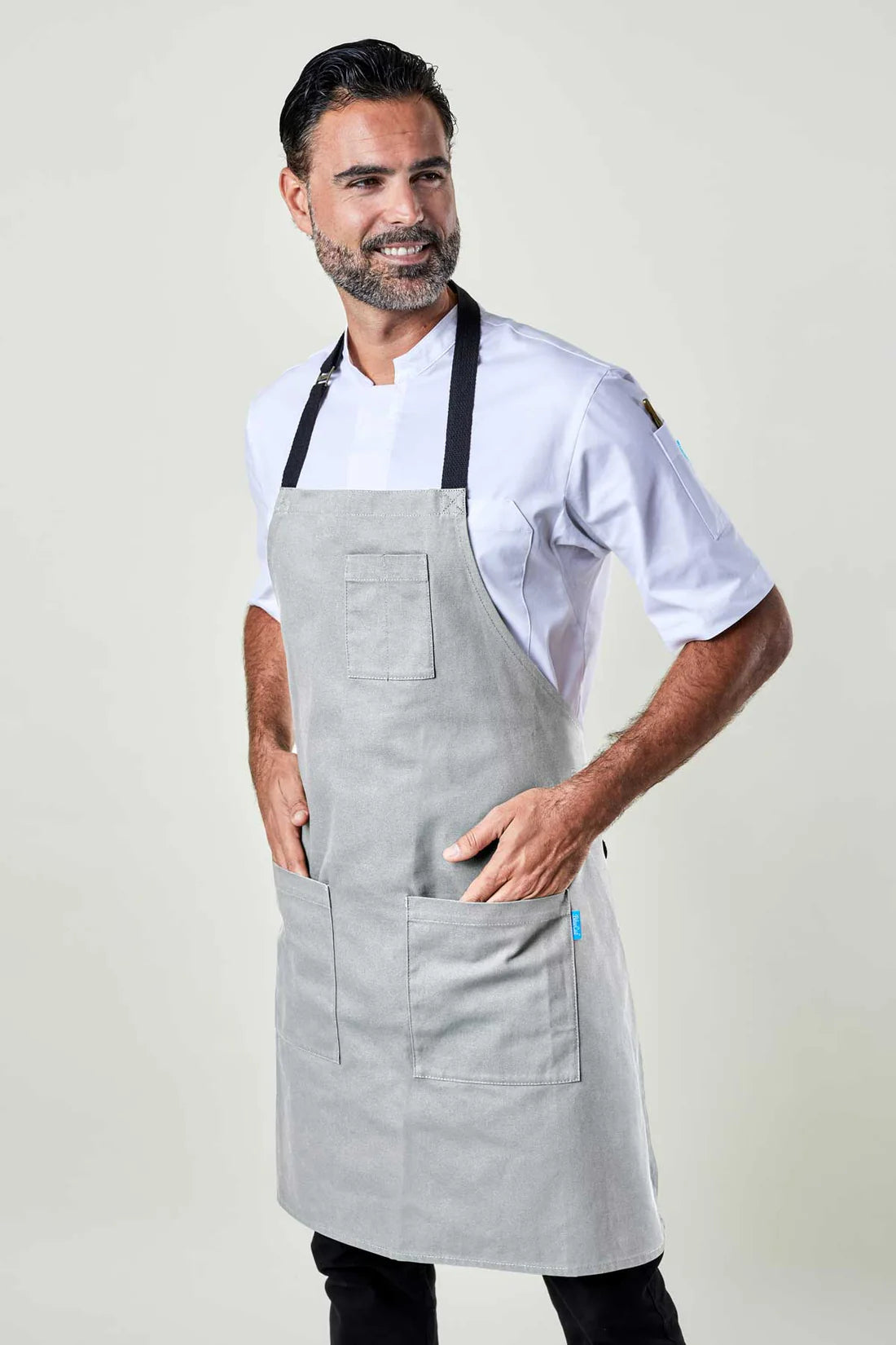 Bluecut Mise Apron - Canvas Cement Gray