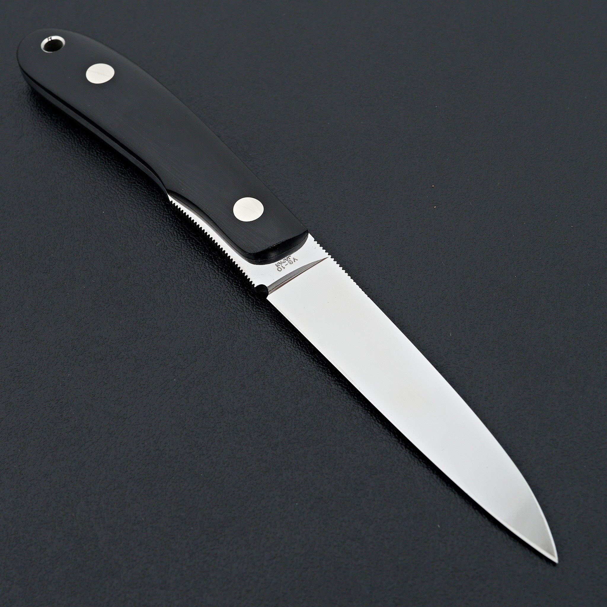 MOKI Banff Fixed Blade Linen Micarta Handle (Long)