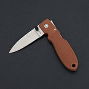 MOKI Coupe Folding Knife Grilon Handle (Cocoa Brown)-Knife-Carbon Knife Co-Carbon Knife Co