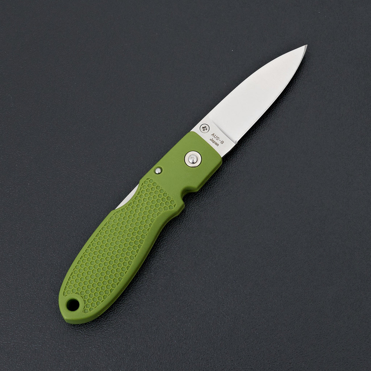 MOKI Coupe Folding Knife Grilon Handle (Olive Green)-Knife-Carbon Knife Co-Carbon Knife Co