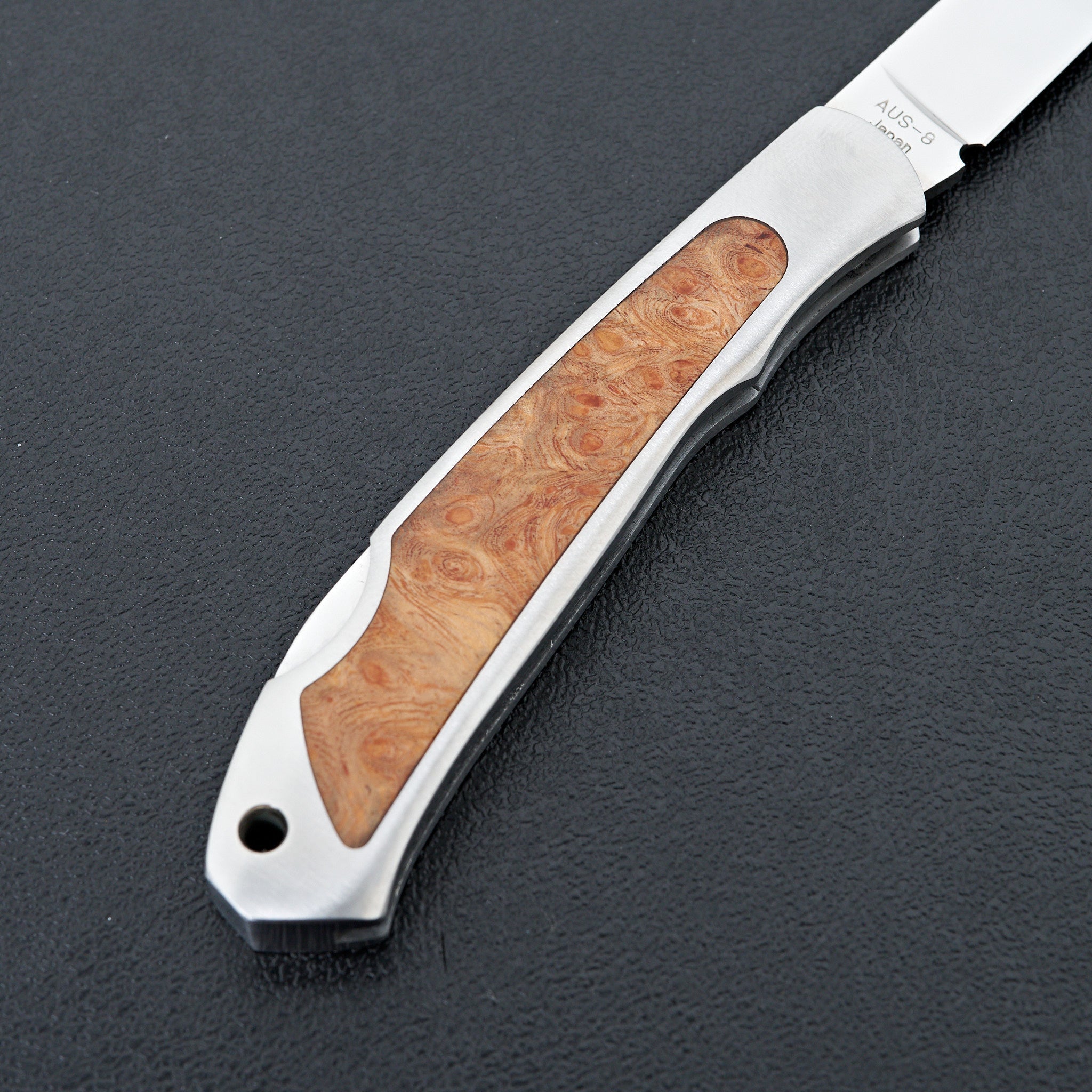 MOKI Kita Kitsune Folding Knife Quince Handle