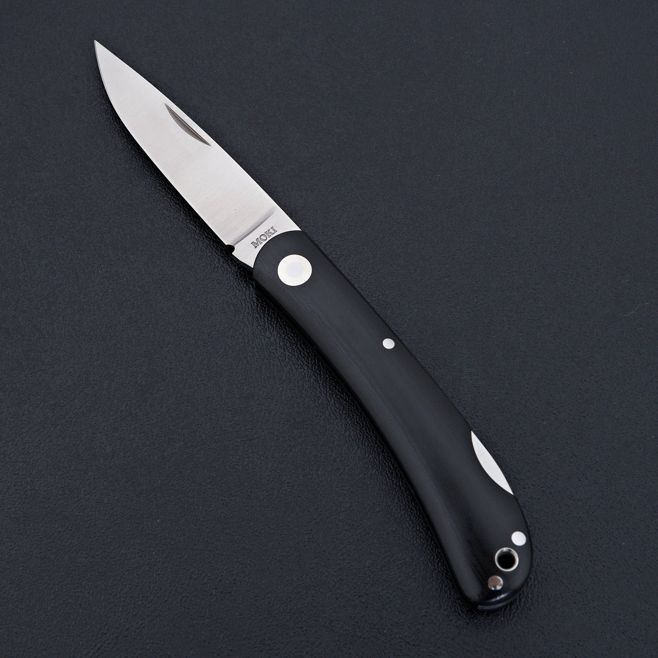 MOKI Shima Owl Folding Knife Linen Micarta Handle (Large)-Knife-Carbon Knife Co-Carbon Knife Co