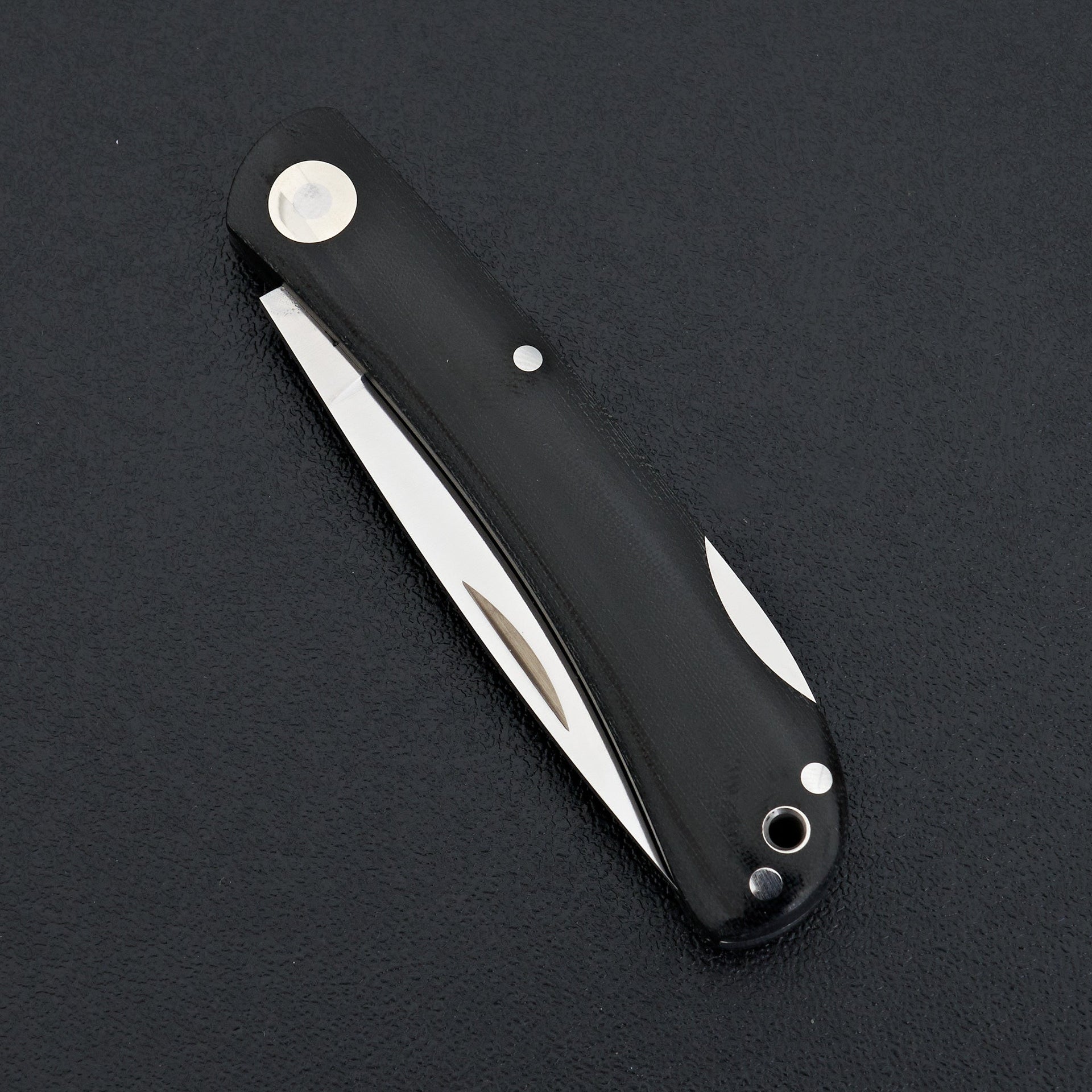 MOKI Shima Owl Folding Knife Linen Micarta Handle (Medium)-Knife-Carbon Knife Co-Carbon Knife Co