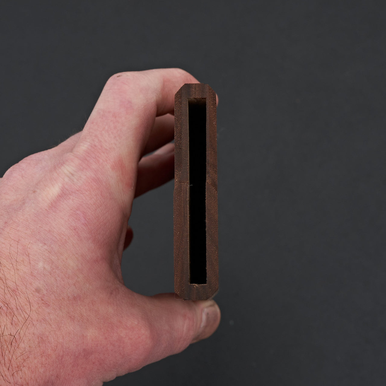 Magnetic Saya Walnut Nakiri 180mm-Knife Accessories-Carbon Knife Co-Carbon Knife Co