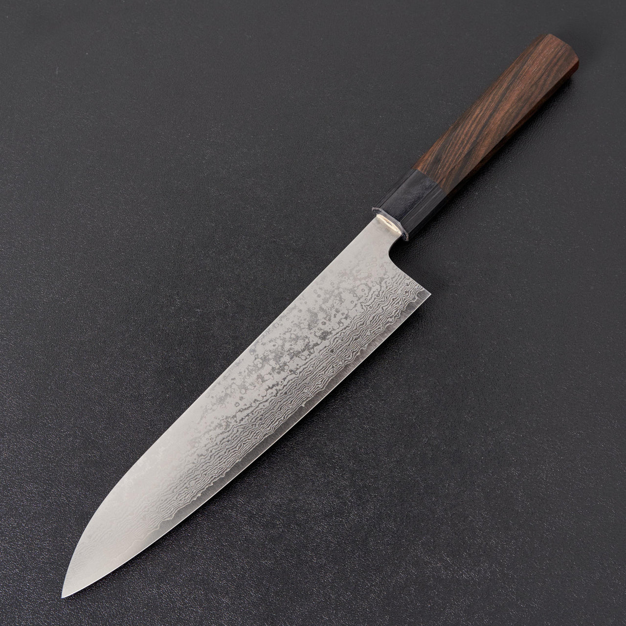 Makoto Kurosaki VG-10 Damascus Gyuto 210mm-Knife-Makoto-Carbon Knife Co