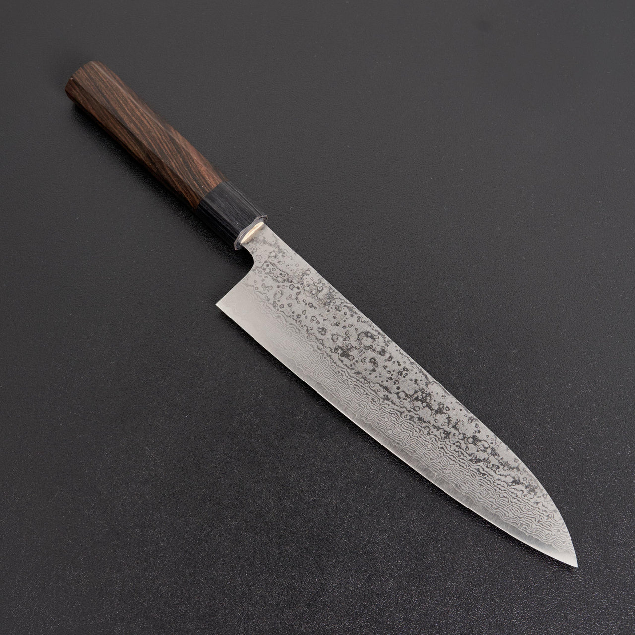 Makoto Kurosaki VG-10 Damascus Gyuto 210mm-Knife-Makoto-Carbon Knife Co