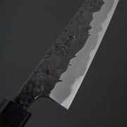 Manaka Hamono Kisuke Blue #2 Kurouchi Tsuchime Petty 150mm-Knife-Manaka Hamono-Carbon Knife Co
