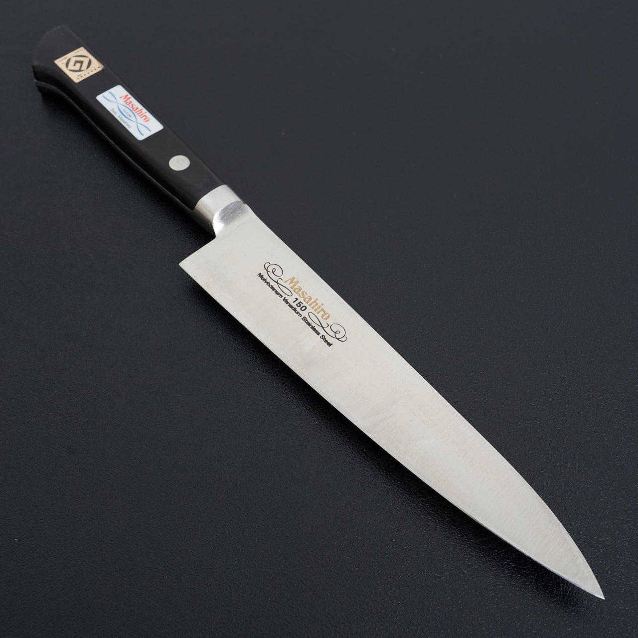 Masahiro MV Stainless Steel Petty 150mm (New Old Stock)-Knife-Carbon Knife Co-Carbon Knife Co