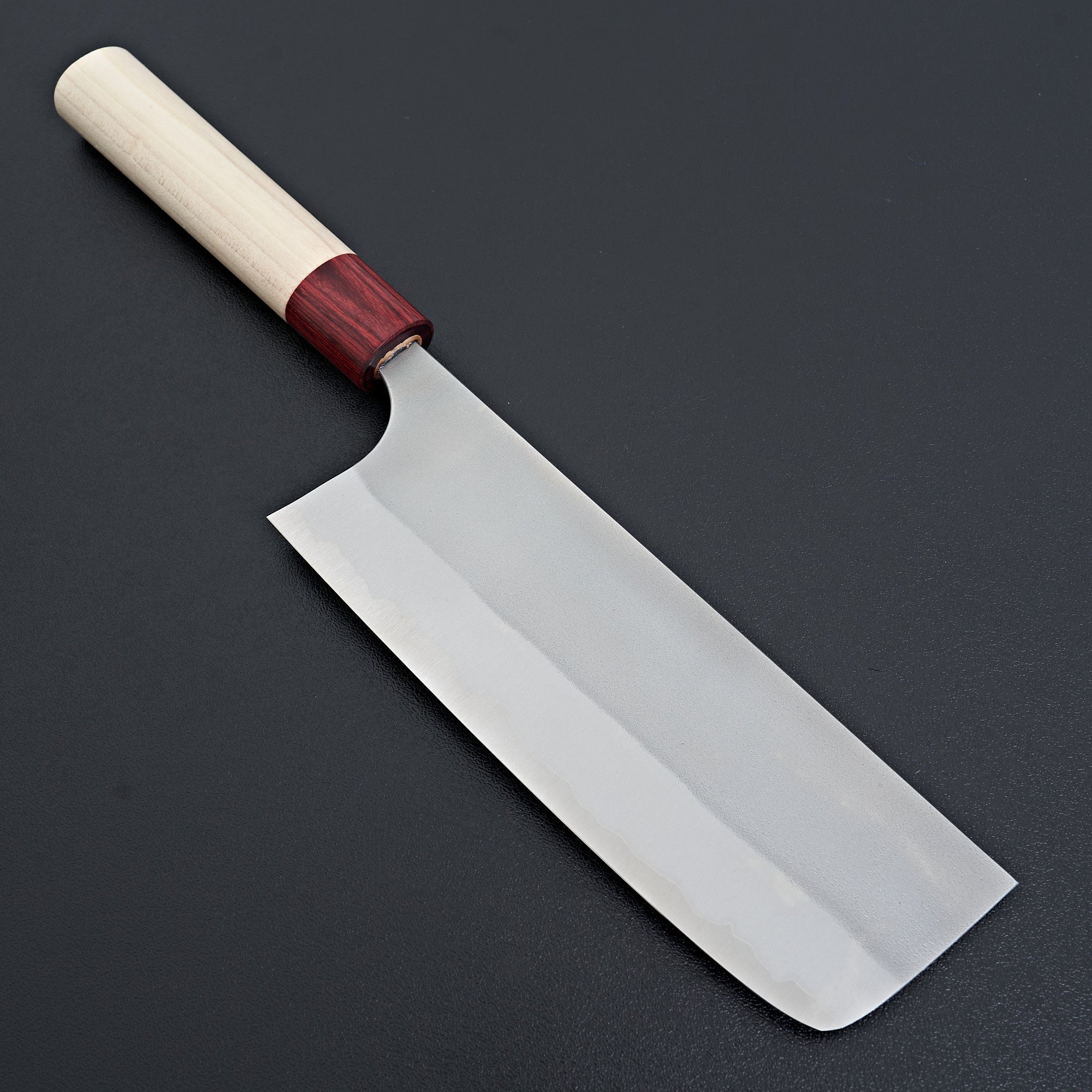 yuimai Tsunehisa Tsuchime - sujihiki 240mm Cherry Wood Handle Hammered AS