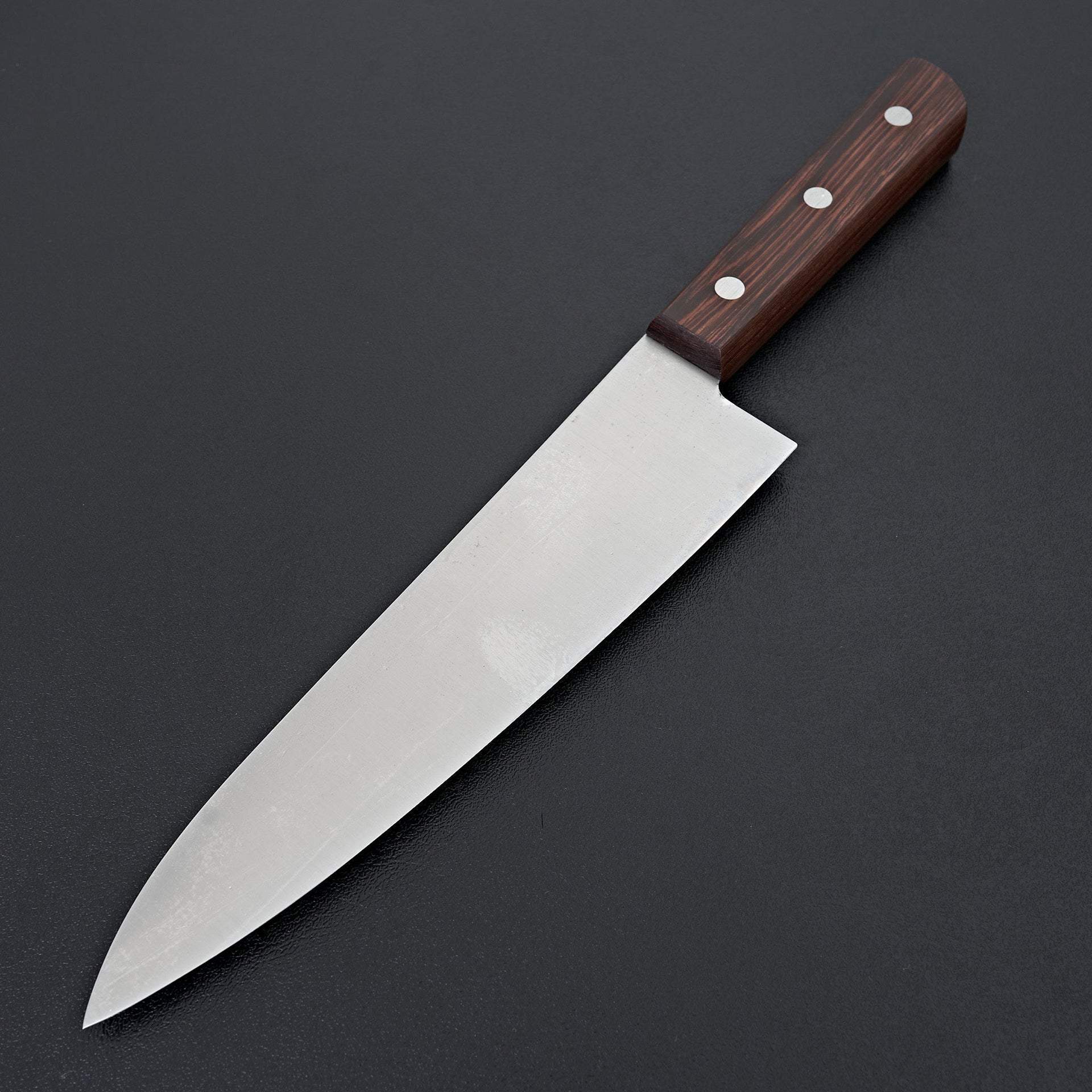 Masakane Vintage SK Gyuto 180mm Tagayasan Handle (No Bolster)-Knife-Hitohira-Carbon Knife Co