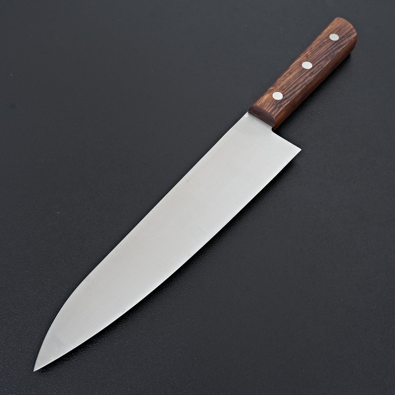 Masakane Vintage SK Gyuto 195mm Tagayasan Handle (No Bolster)-Knife-Hitohira-Carbon Knife Co