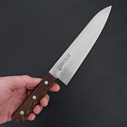 Masakane Vintage SK Gyuto 195mm Tagayasan Handle (No Bolster)-Knife-Hitohira-Carbon Knife Co