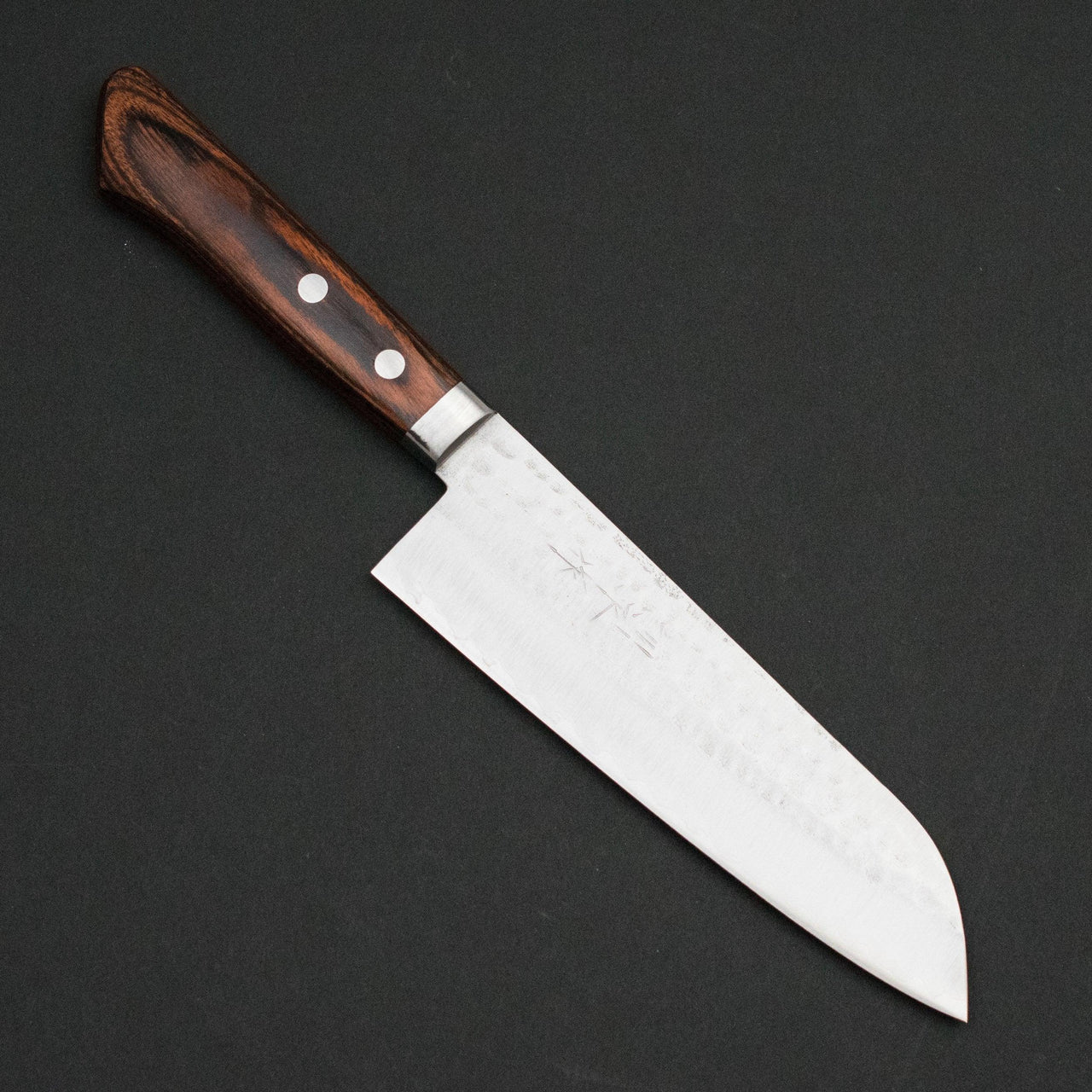 Masutani VG1 Hammered Santoku 170mm-Knife-Masutani-Carbon Knife Co