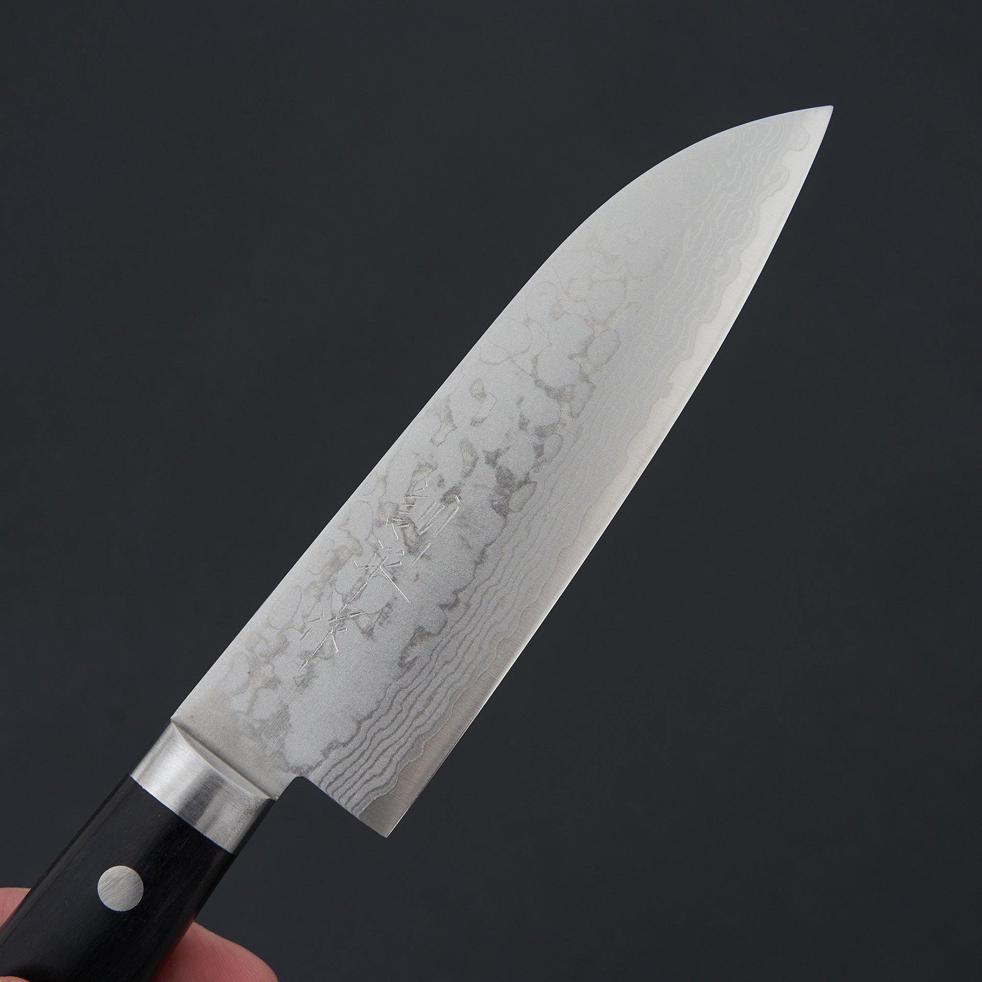 Masutani VG10 Damascus Ko-Santoku-Knife-Masutani-Carbon Knife Co