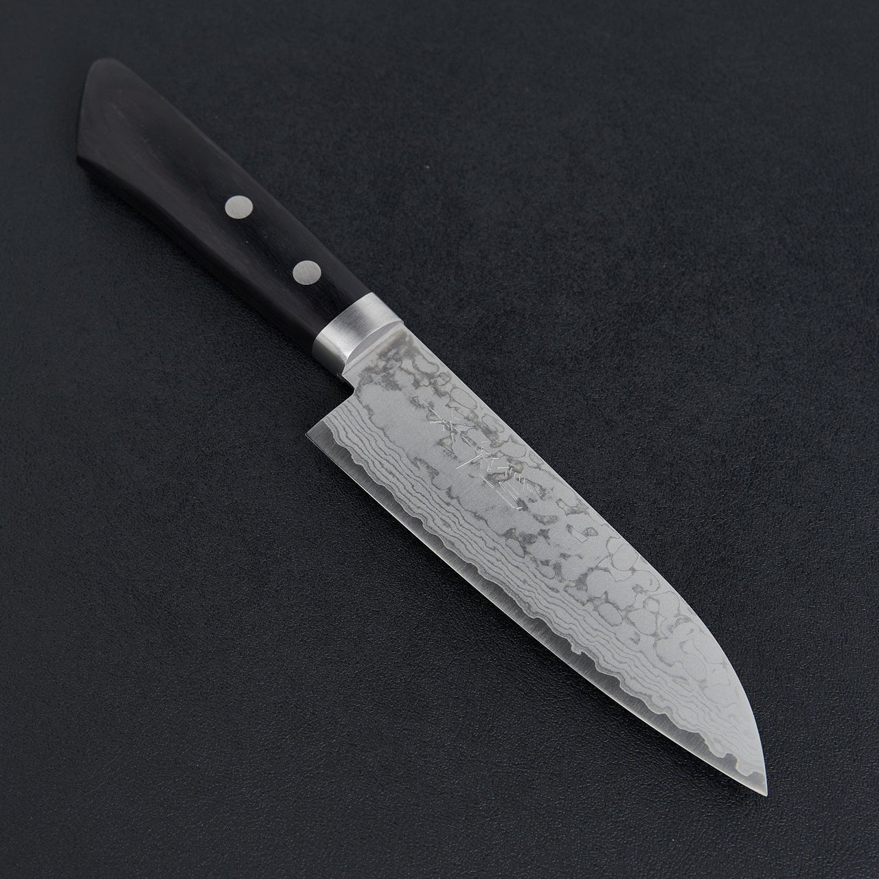 Masutani VG10 Damascus Ko-Santoku-Knife-Masutani-Carbon Knife Co