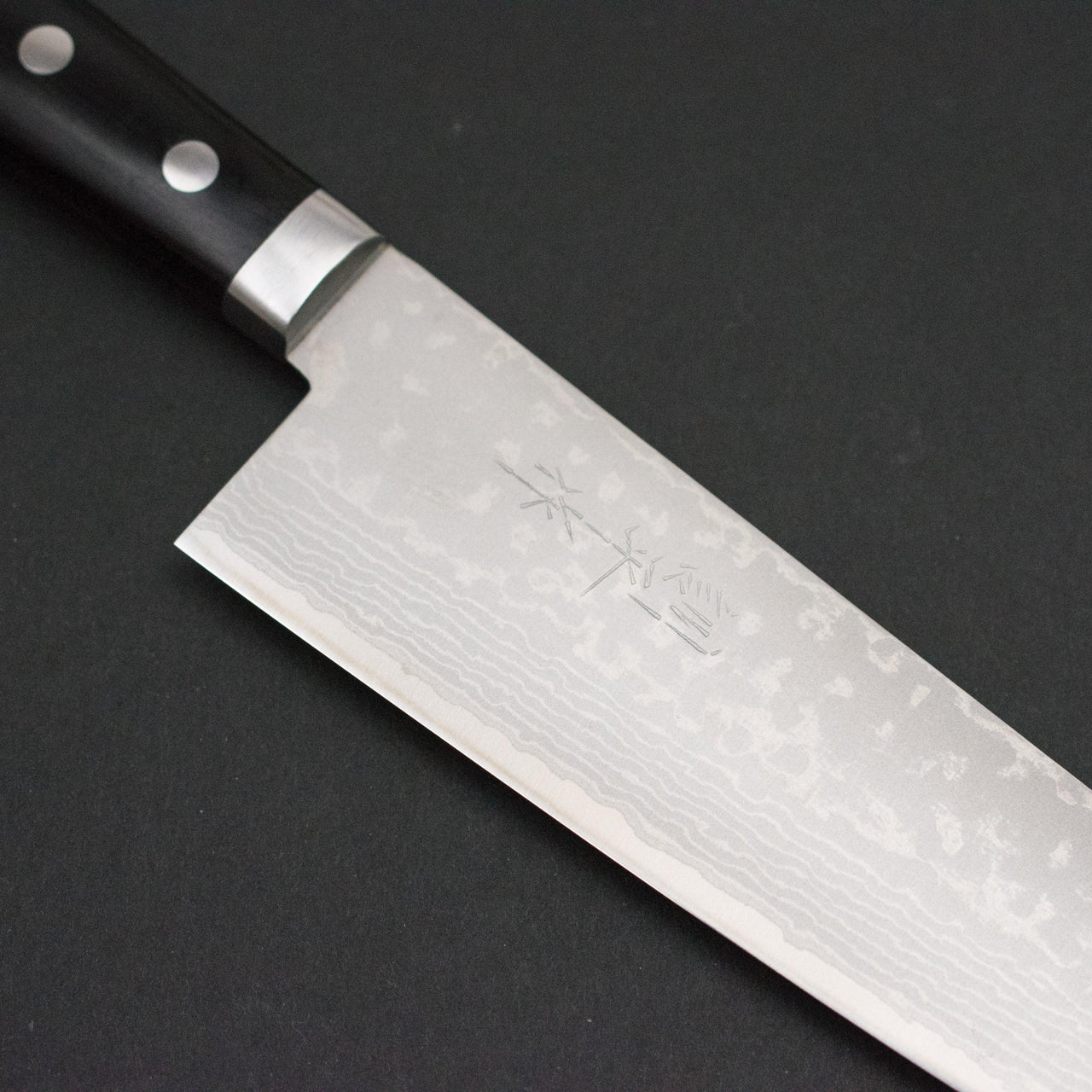 Masutani VG10 Damascus Santoku 165mm-Knife-Masutani-Carbon Knife Co
