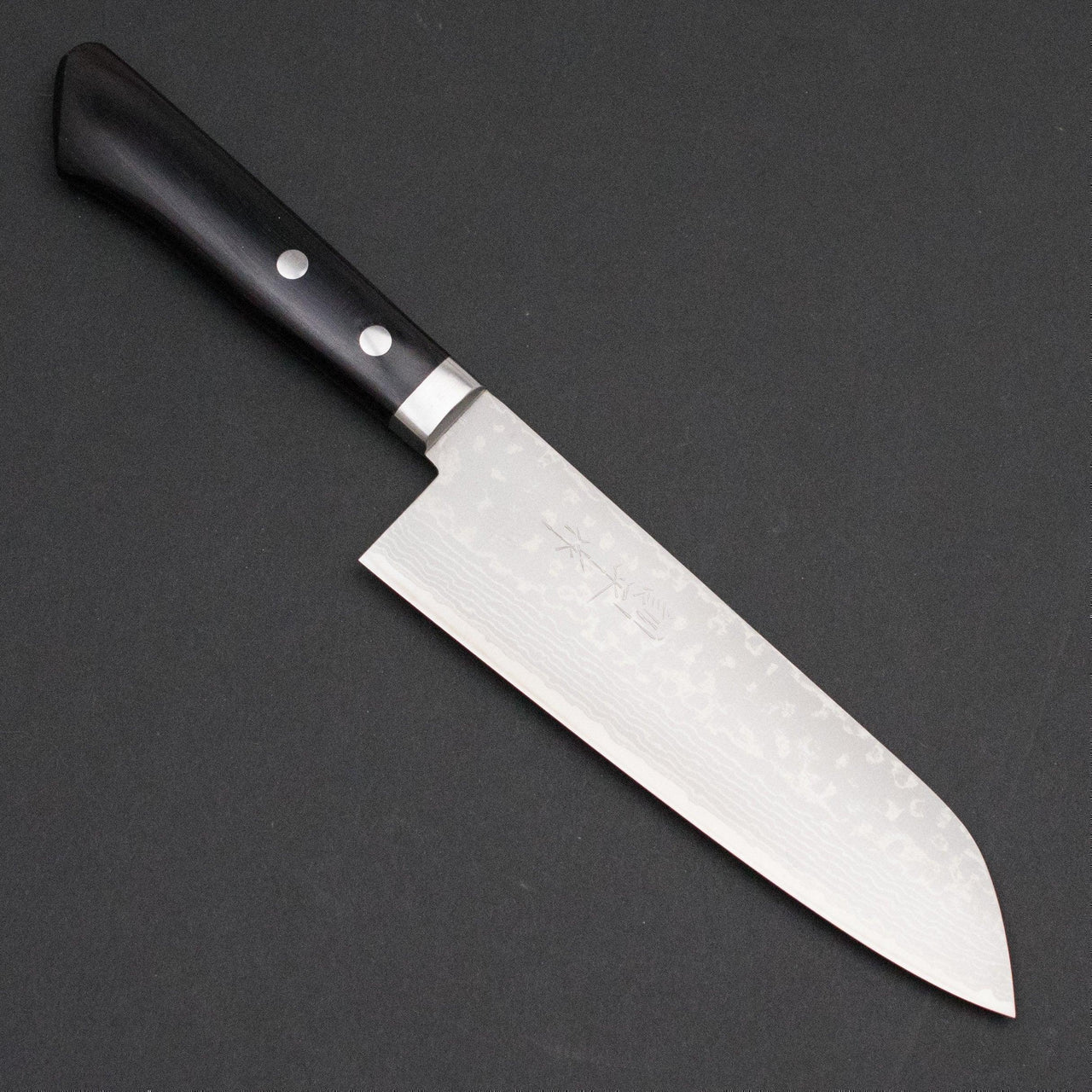 Masutani VG10 Damascus Santoku 165mm-Knife-Masutani-Carbon Knife Co