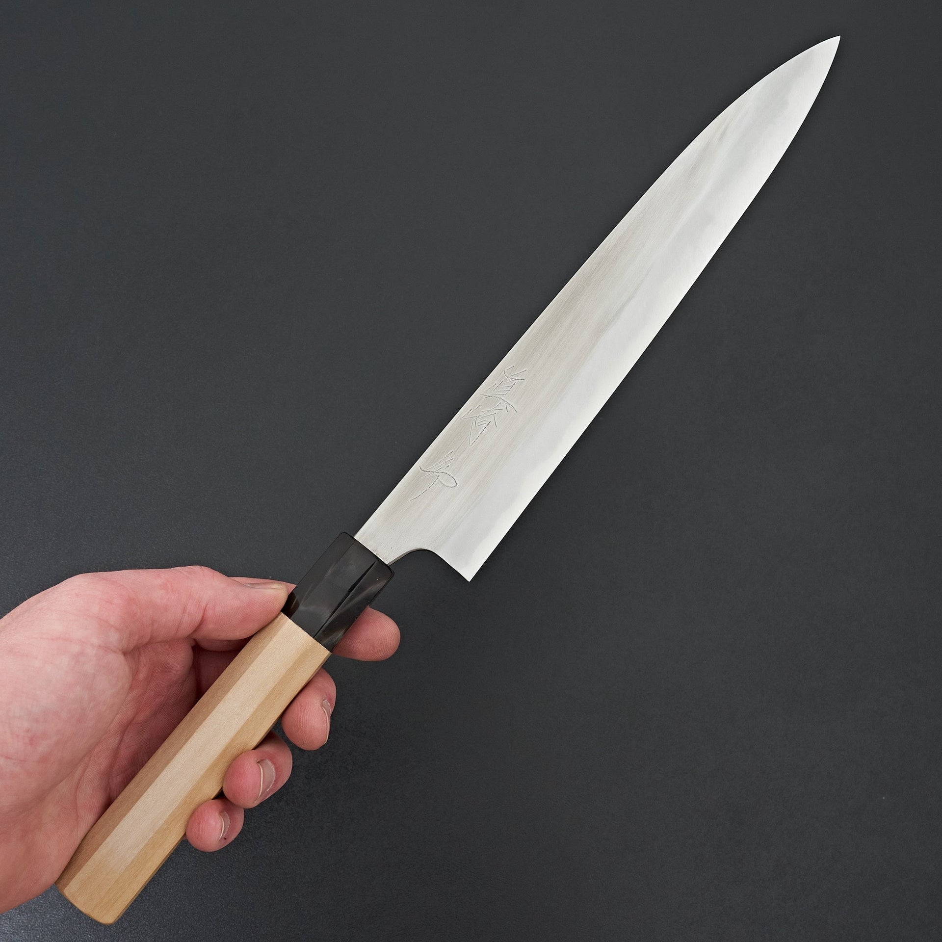 Mazaki White#2 Kasumi Sujihiki 240mm-Knife-Mazaki-Carbon Knife Co