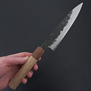 Mazaki White#2 Kuro Nashiji Petty 150mm-Knife-Mazaki-Carbon Knife Co