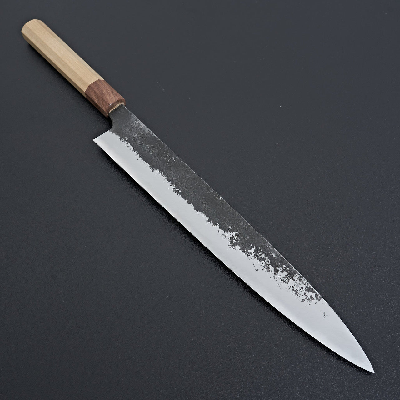 Mazaki White#2 Kuro Nashiji Sujihiki 270mm-Knife-Mazaki-Carbon Knife Co