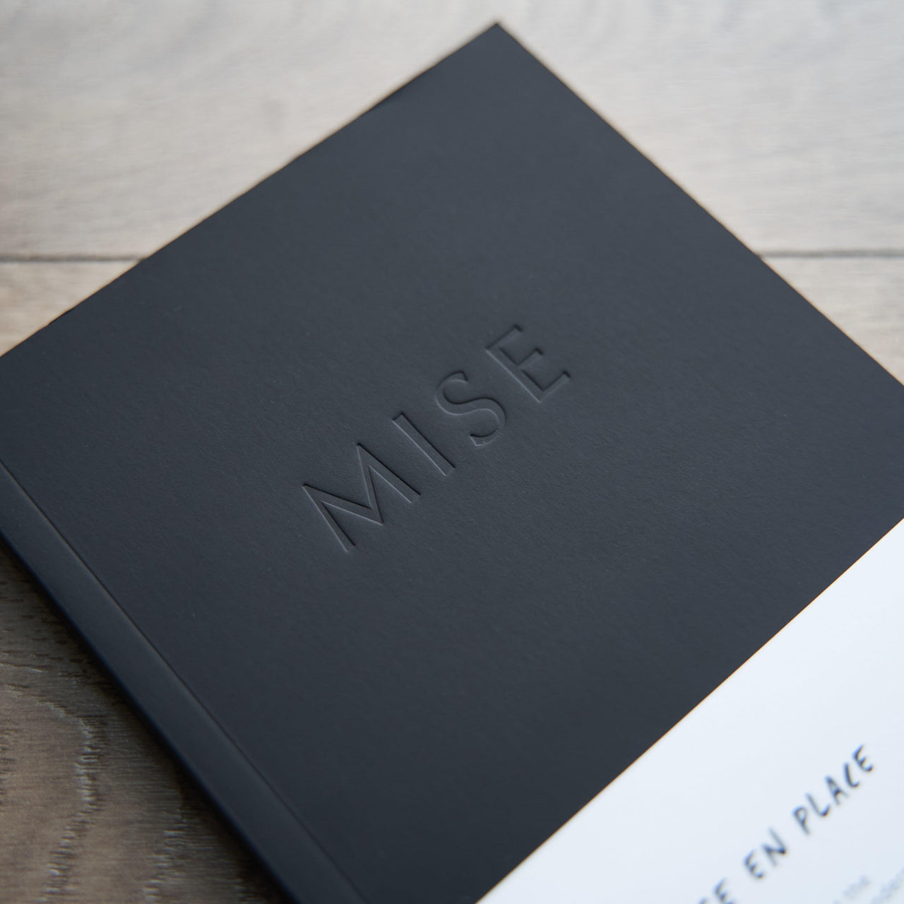Mental Mise En Place Journal-Books-Chef Philip Speer-Carbon Knife Co