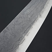 Merion Forge Kasumi Damascus Gyuto 210mm Blue Karelian Birch-Knife-Merion Foege-Carbon Knife Co