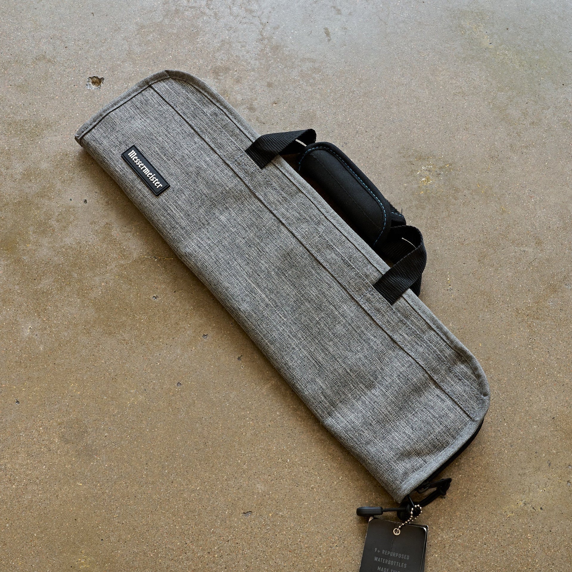 Messermeister 5 POCKET Preservation Knife Roll Heather Gray-Messermeister-Carbon Knife Co