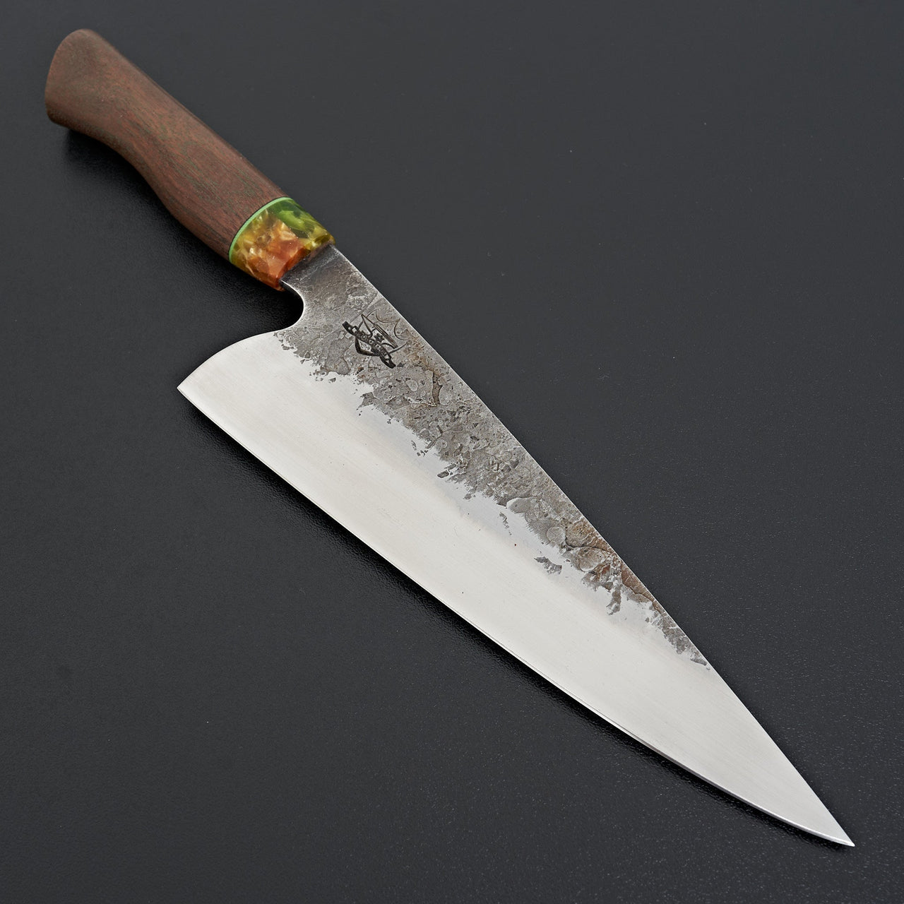 Metalworks by Meola Nashiji Walnut Chef 212mm-Knife-Carbon Knife Co-Carbon Knife Co
