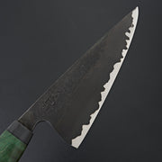 Metalworks by Meola Sanmai Green Curly Maple Chef 215mm-Knife-Carbon Knife Co-Carbon Knife Co