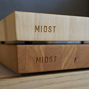 Midst End Grain Cherry Cutting Board large-Knife Accessories-Kent Townsend-Carbon Knife Co