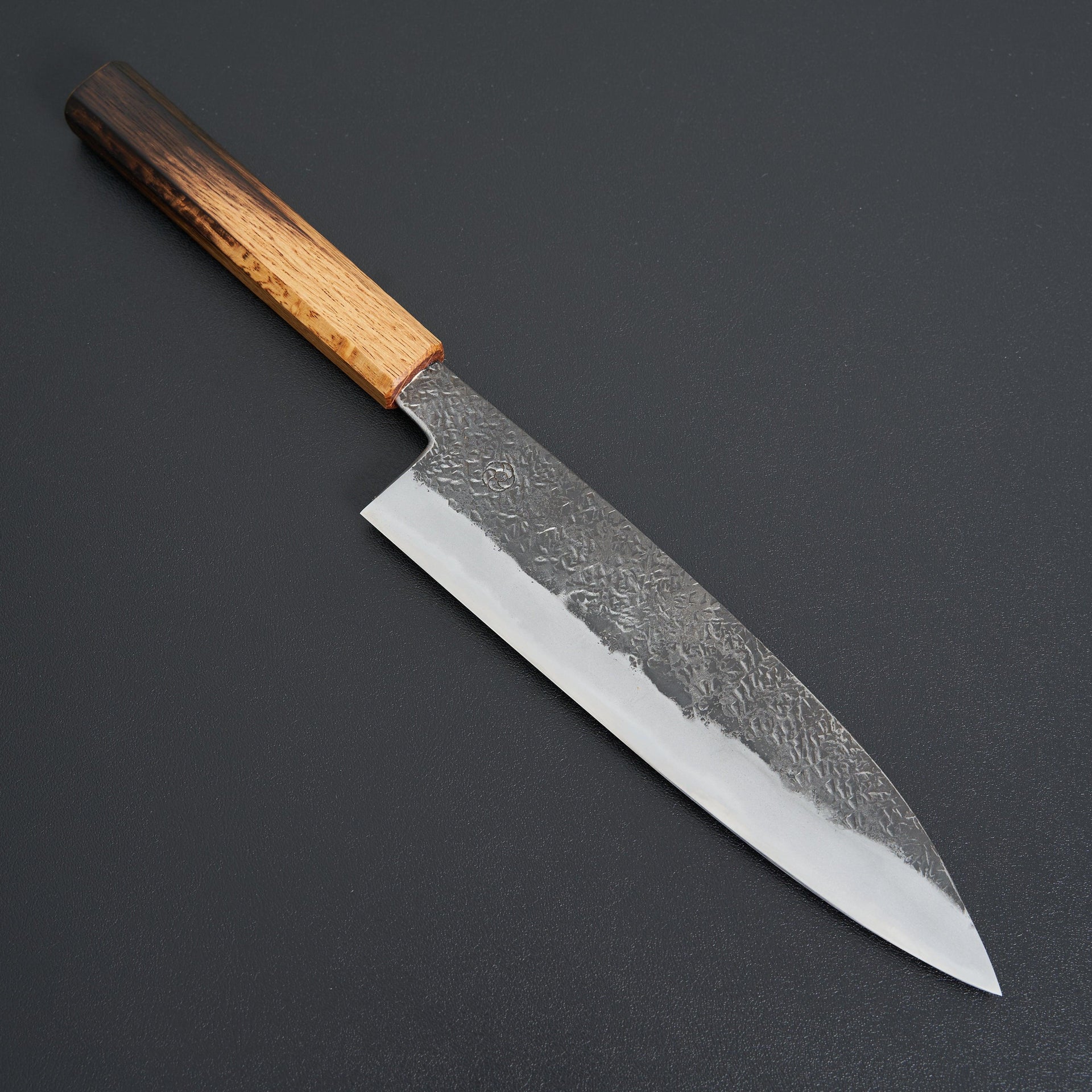 Miyazaki Kajiya Tsuchime Kurouchi Blue #2 Gyuto 210mm-Miyazaki-Carbon Knife Co