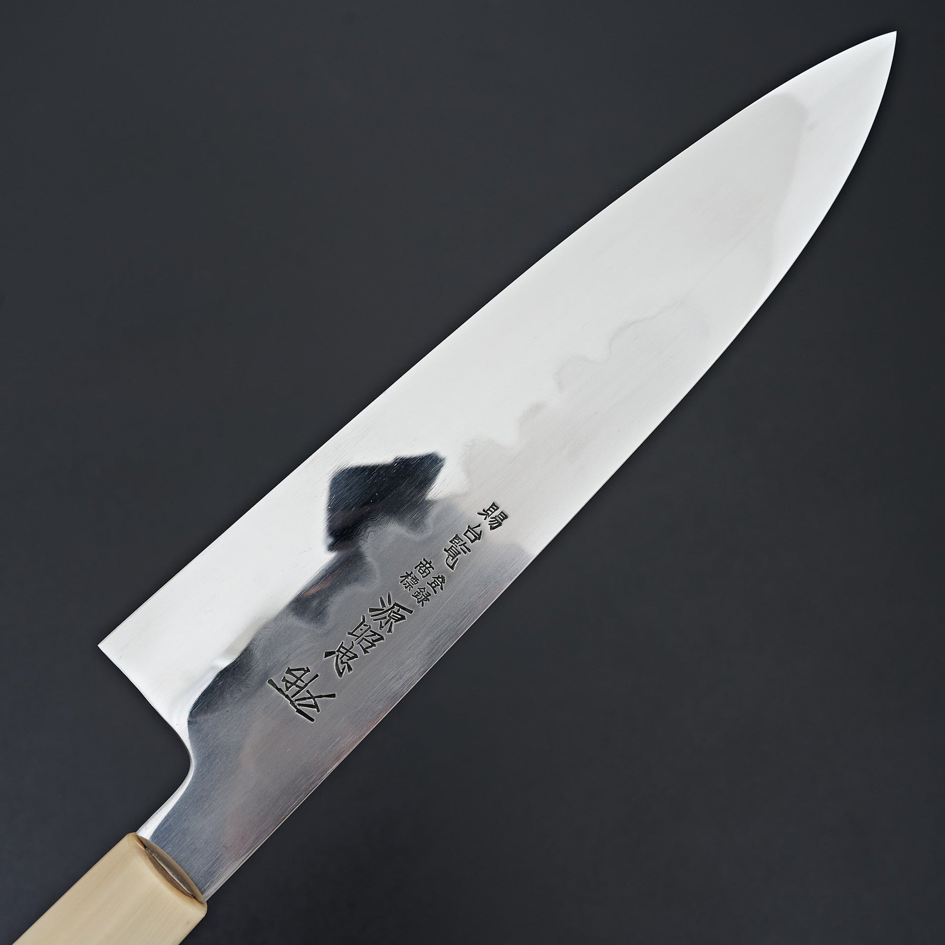 Mizuno Tanrenjo Akitada Honyaki DX Blue #2 Gyuto 240mm-Knife-Mizuno Tanrenjo-Carbon Knife Co
