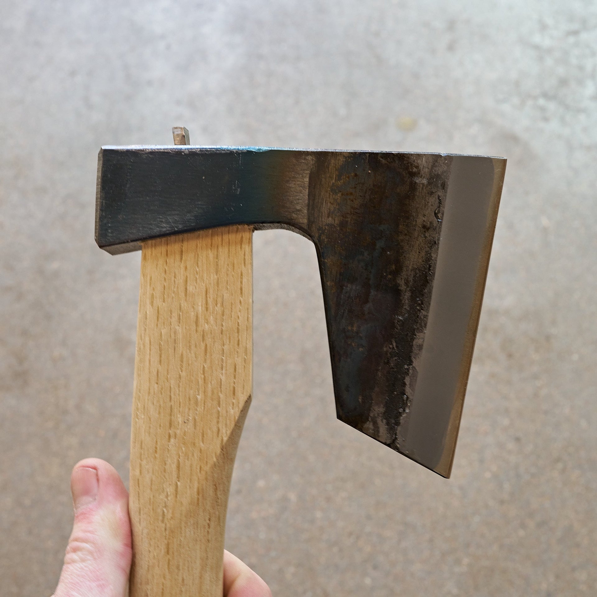 Mizuno Warikomi Jikata Masakari Axe 570g Oak Handle-Knife-Hitohira-Carbon Knife Co