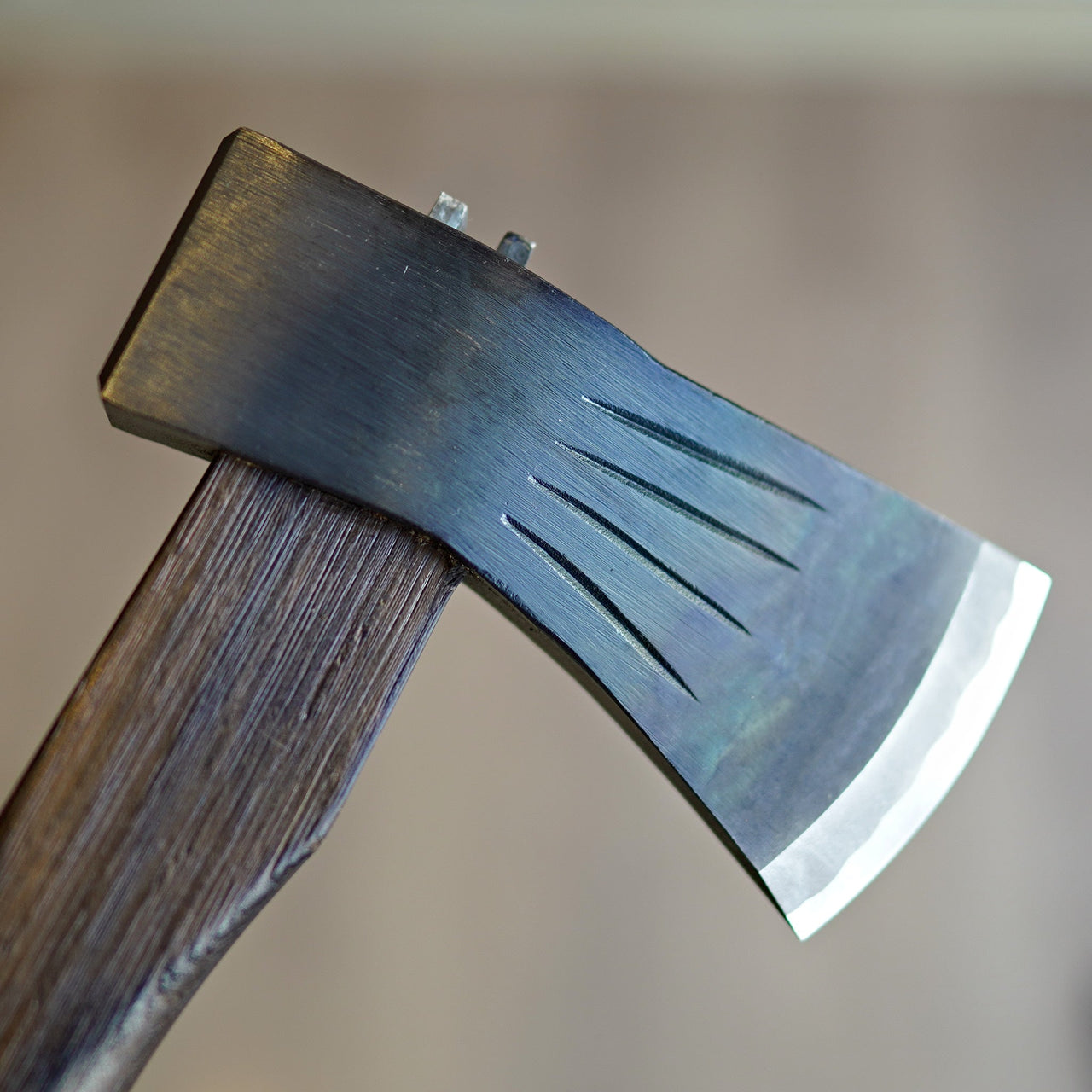 Mizuno Warikomi Koono Axe 600g Burnt Oak Handle-Knife-Hitohira-Carbon Knife Co