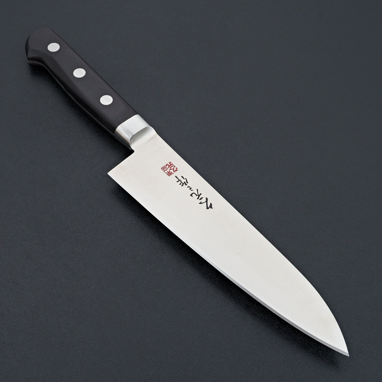 Morihei Hisamoto INOX Gyuto 180mm Pakka Handle-Hitohira-Carbon Knife Co
