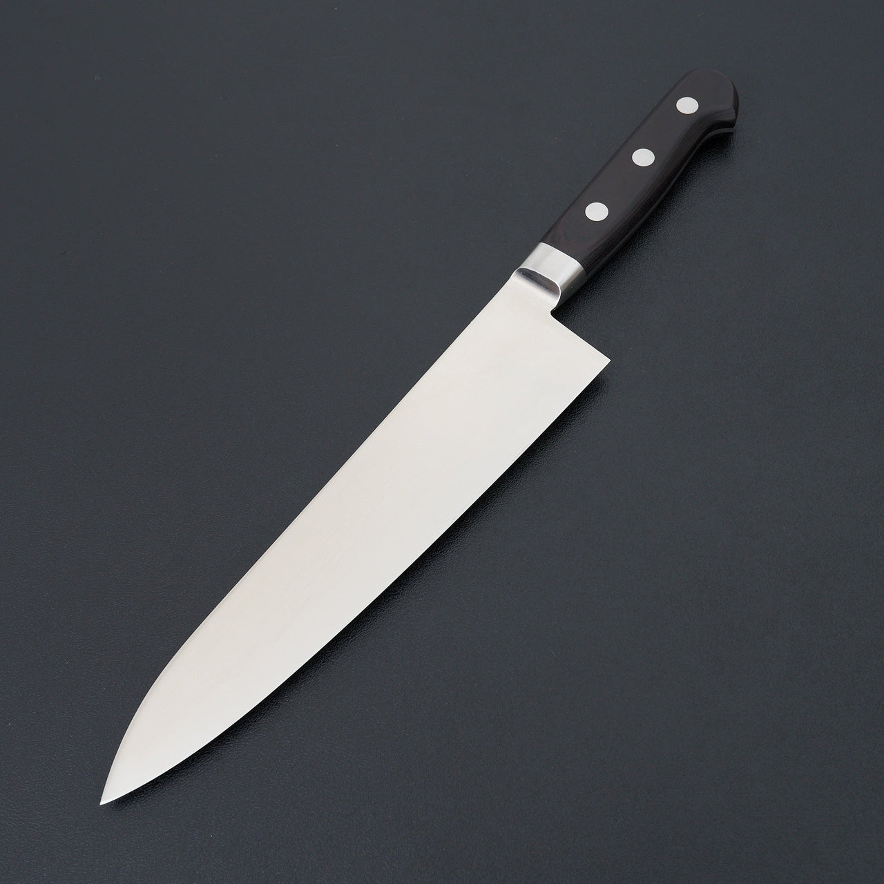 Morihei Hisamoto INOX Gyuto 210mm Pakka Handle-Hitohira-Carbon Knife Co
