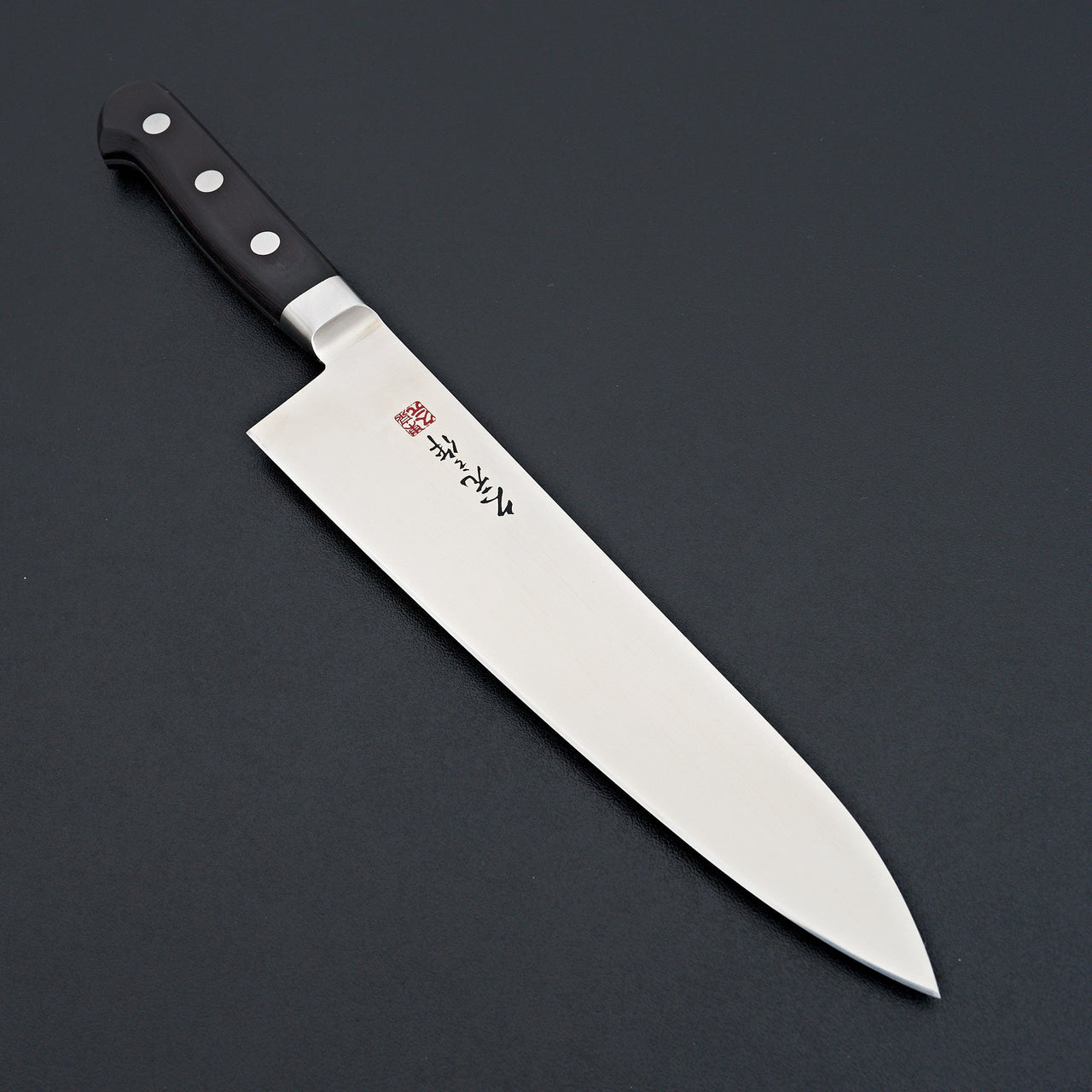 Morihei Hisamoto INOX Gyuto 210mm Pakka Handle-Hitohira-Carbon Knife Co