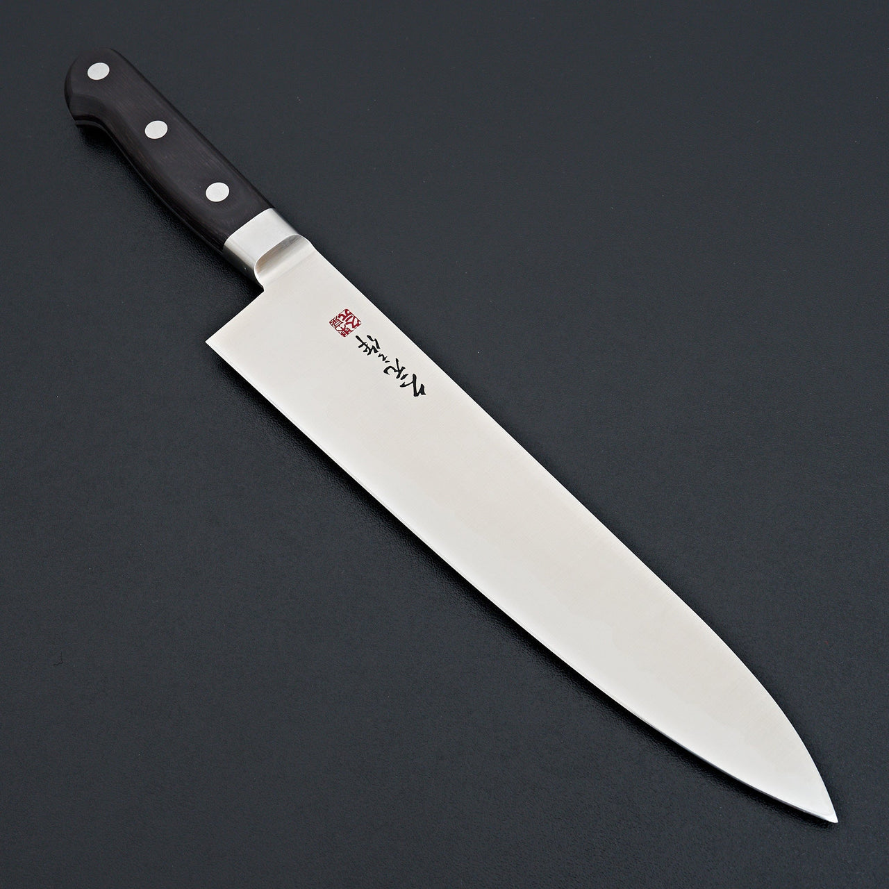 Morihei Hisamoto INOX Gyuto 240mm Pakka Handle-Hitohira-Carbon Knife Co