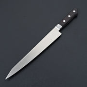 Morihei Hisamoto INOX Sujihiki 240mm Pakka Handle-Hitohira-Carbon Knife Co